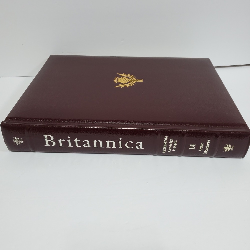 Britannica Encyclopedia Volume 14  Macropaedia Knowledge In Depth Hardcover‎